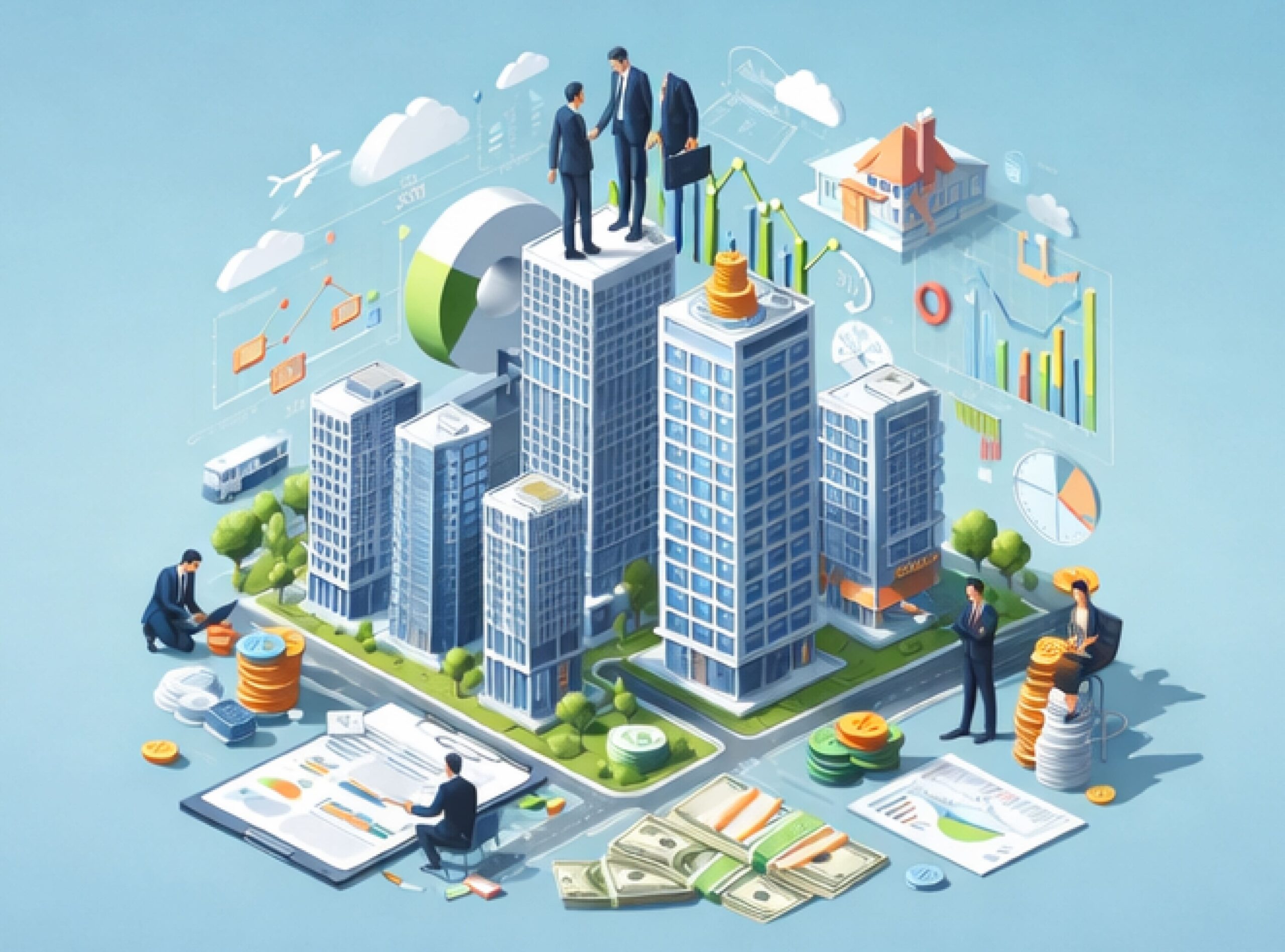 Real-world asset tokenization — fractional ownership of buildings and financial instruments